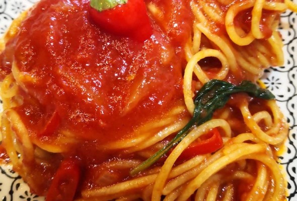Imagen Spaghetti all'arrabbiata