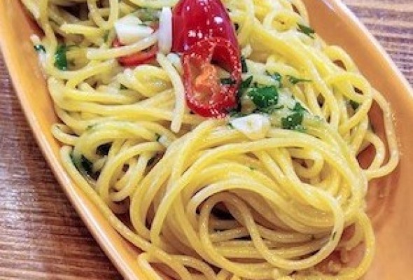 Imagen Spaghetti aglio, olio e peperoncino